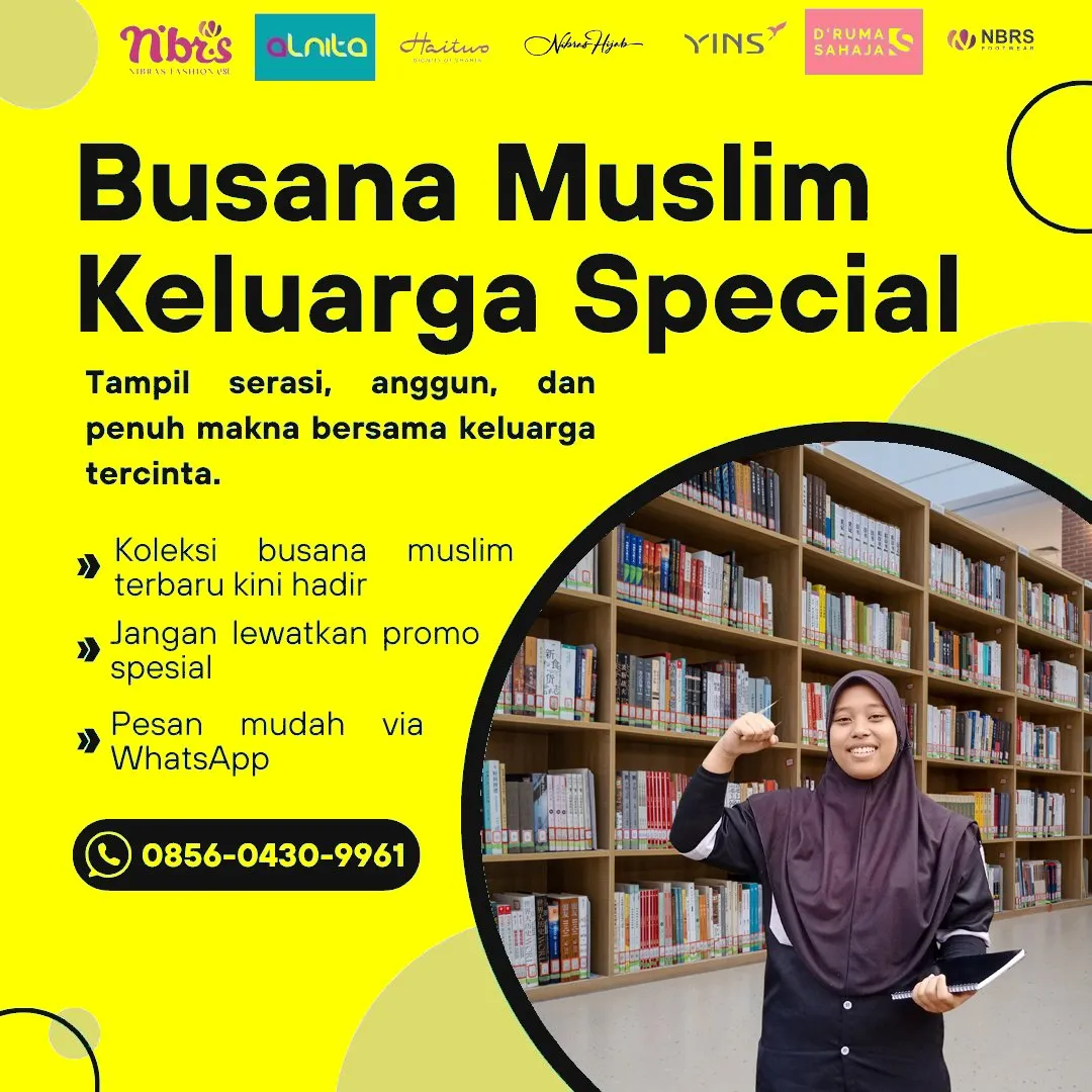 Toko Baju Nibras di Halmahera Timur