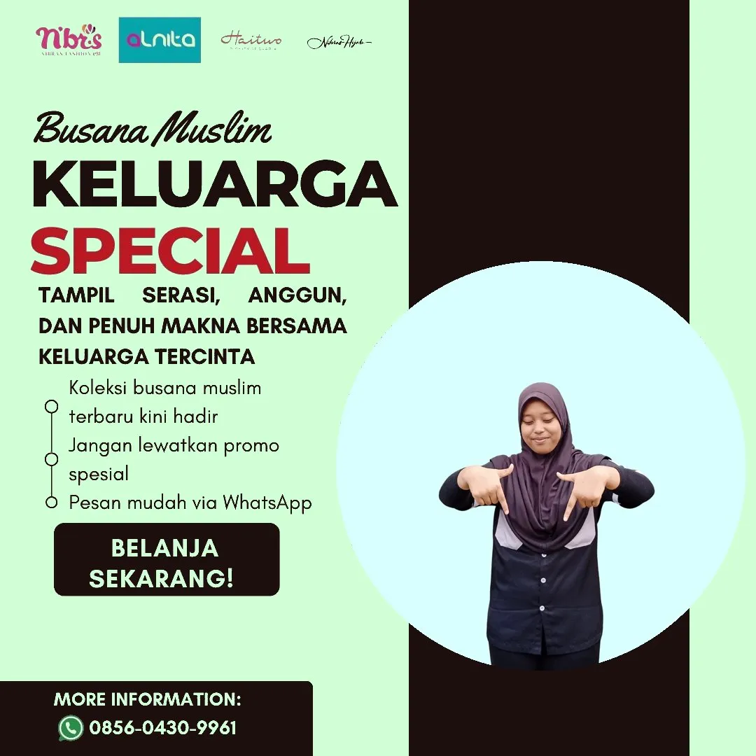 Toko Baju Nibras di Aceh Barat Daya