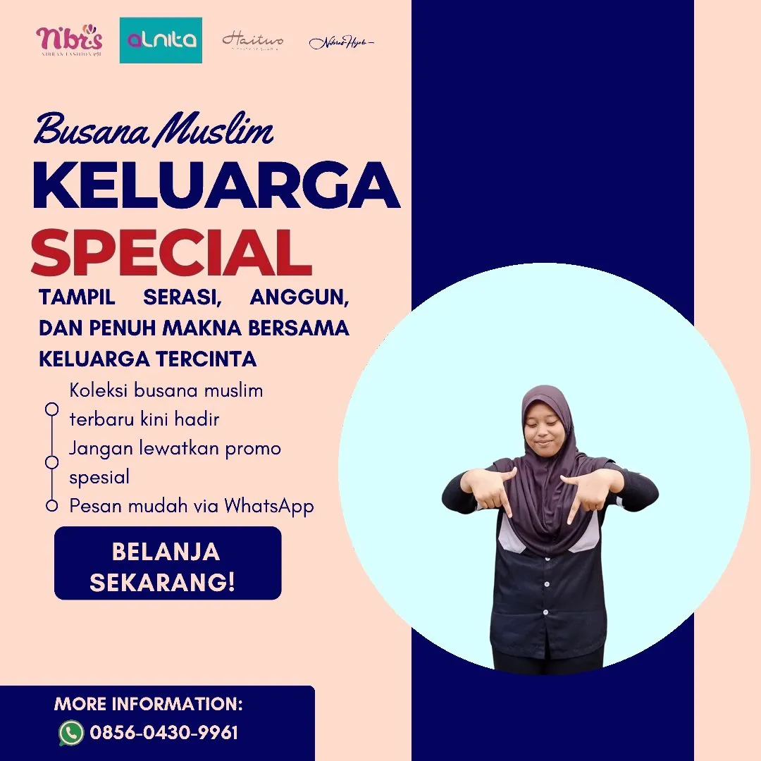 Toko Baju Nibras di Aceh Selatan