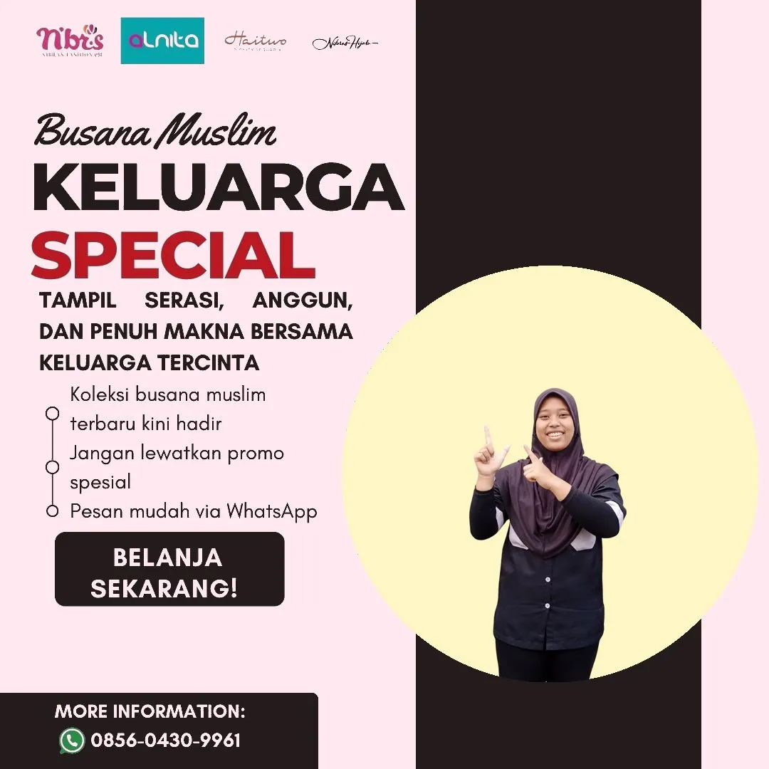 Toko Baju Nibras di Surabaya