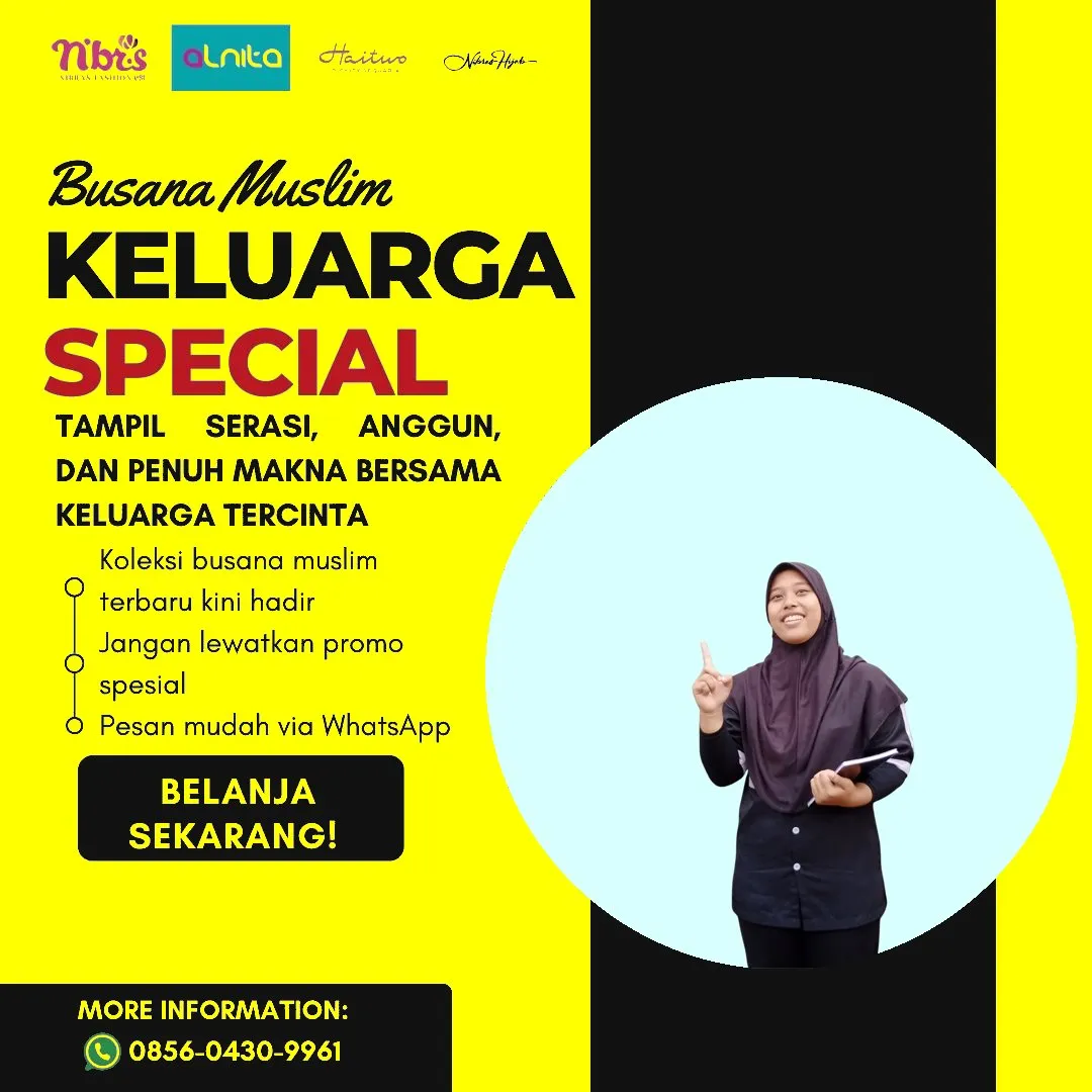 Toko Baju Nibras di Batang
