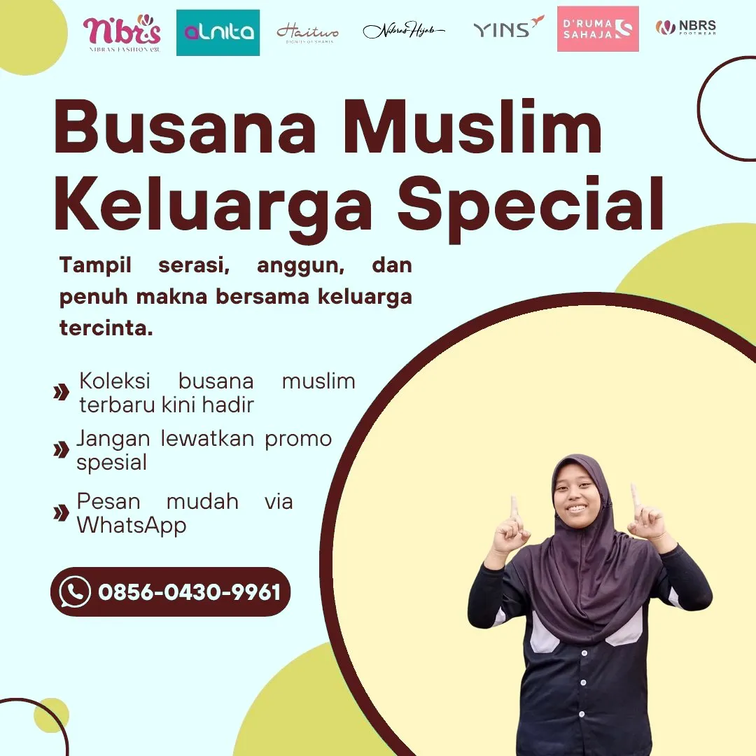 0856-0430-9961 (WA) Nibras House Teluk Bintuni, Outlet Nibras Teluk Bintuni, Toko Nibras Teluk Bintuni, Sarimbit Nibras 2026 Teluk Bintuni, Katalog Nibras 2026 Teluk Bintuni, Agen Nibras di Teluk Bintuni, Distributor Nibras di Teluk Bintuni, Gamis Nibras Terbaru 2026 Teluk Bintuni