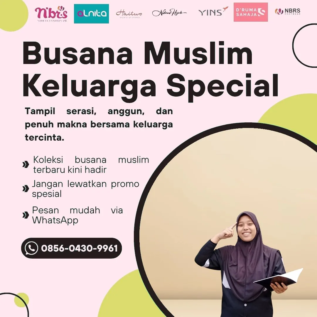 Toko Baju Nibras di Kampar