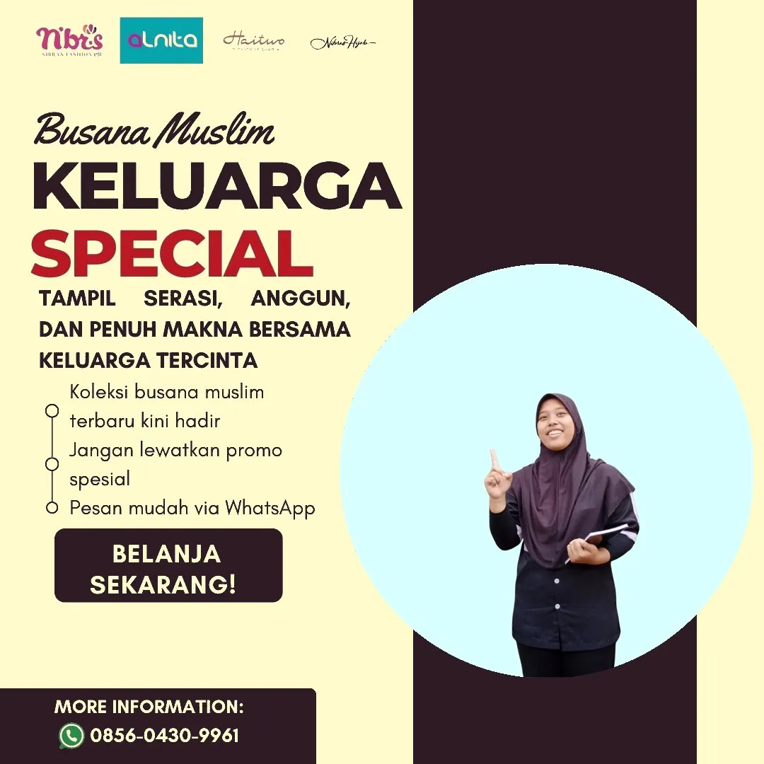Toko Baju Nibras di Rokan Hulu
