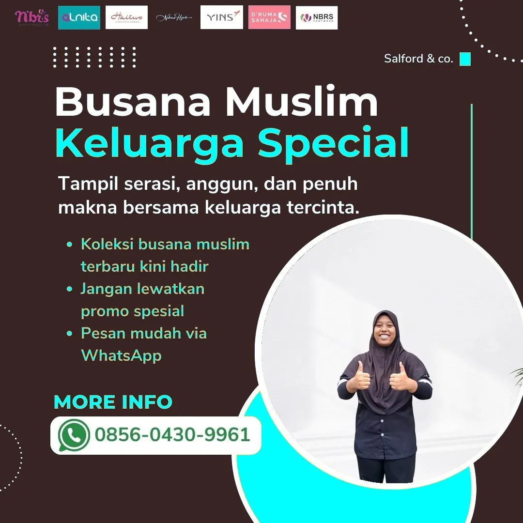 Toko Baju Nibras di Dumai