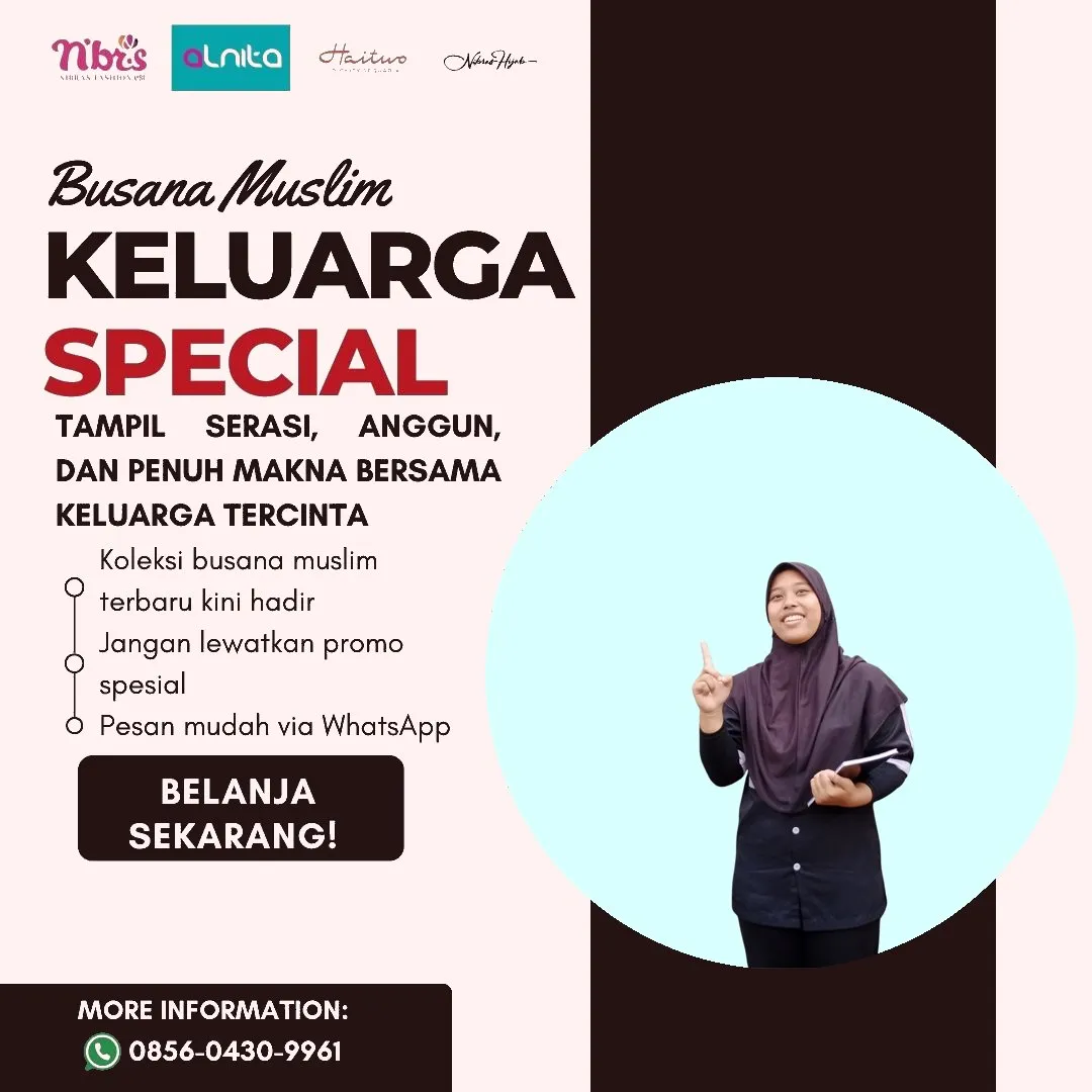 Toko Baju Nibras di Brebes