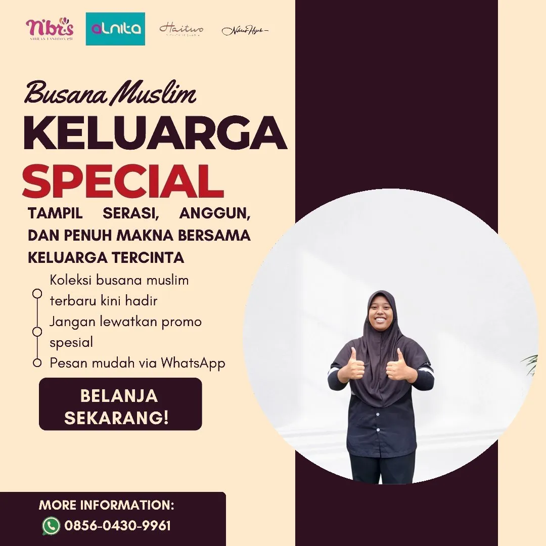 Toko Baju Nibras di Bone