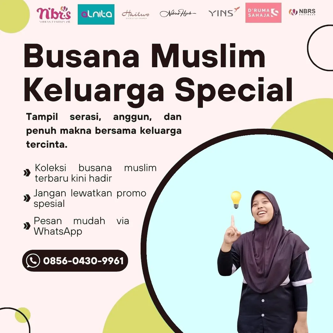 Toko Baju Nibras di Bulukumba