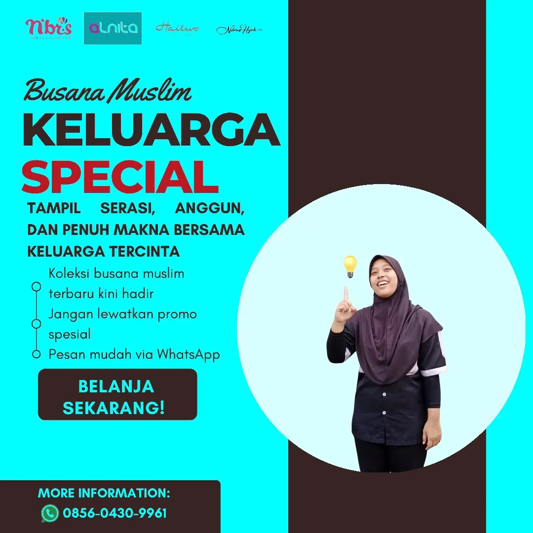 Toko Baju Nibras di Luwu