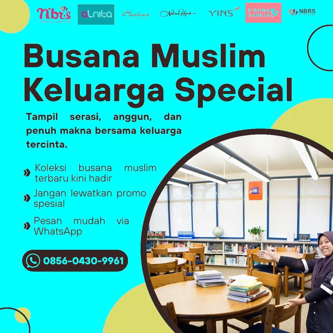 Toko Baju Nibras di Luwu Timur