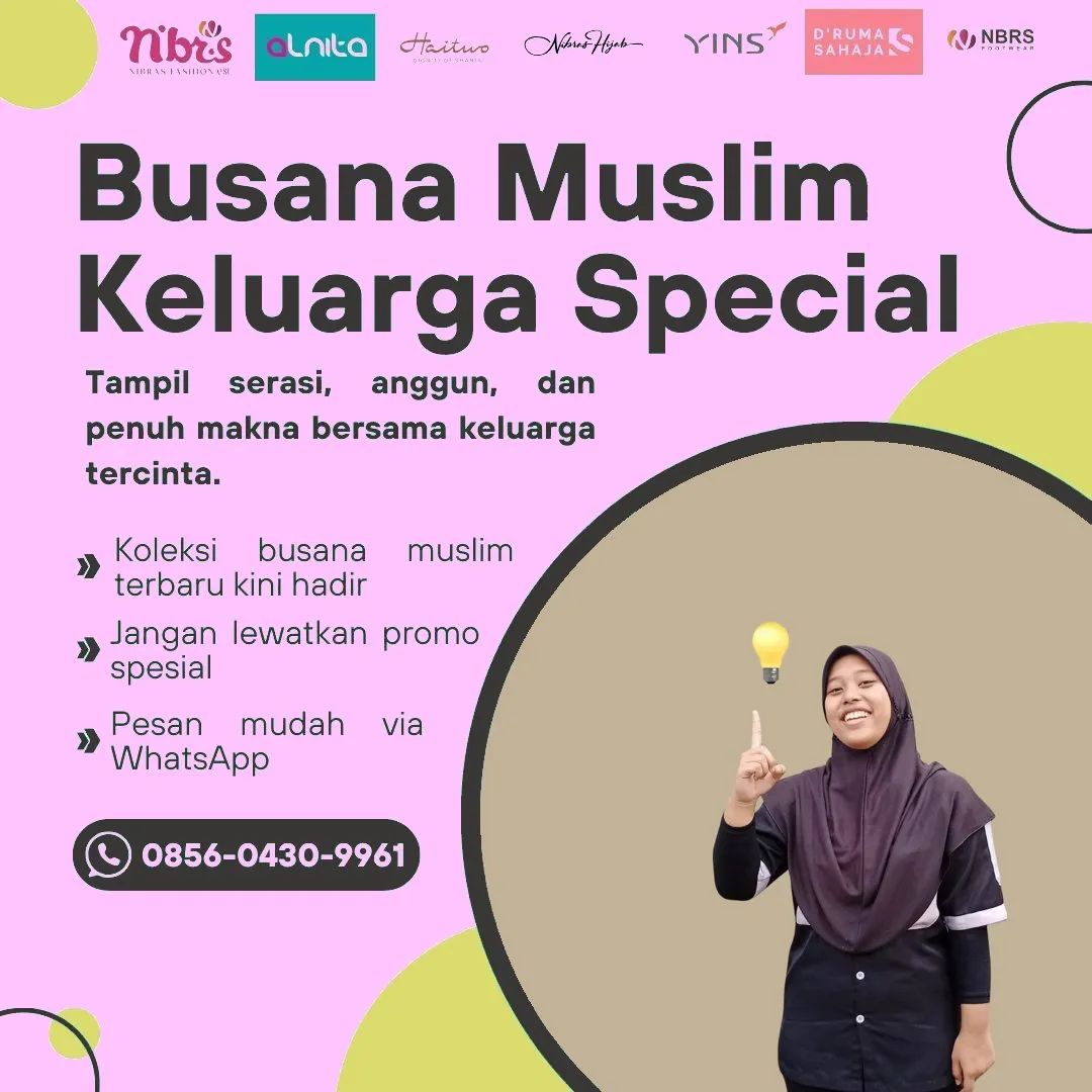 Toko Baju Nibras di Cilacap
