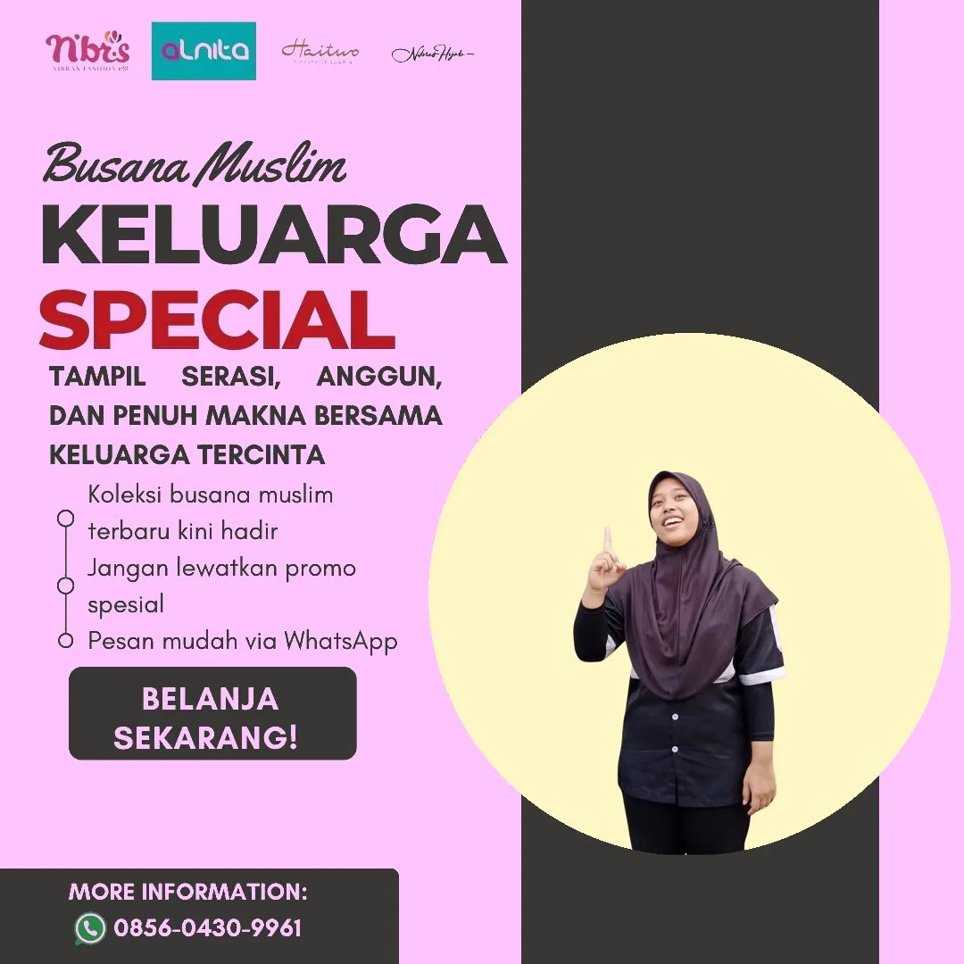 Toko Baju Nibras di Maros