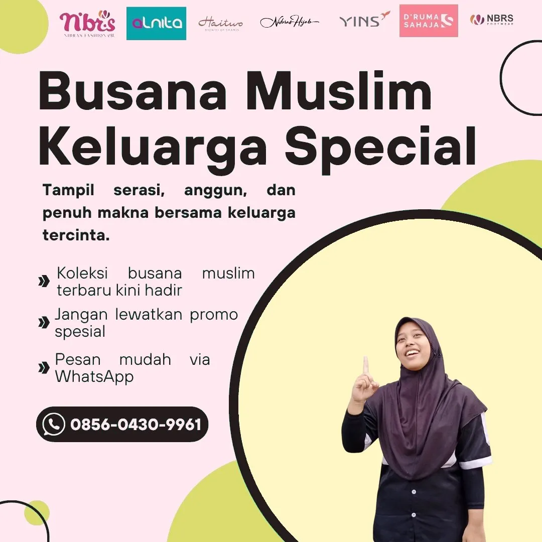 Toko Baju Nibras di Sinjai
