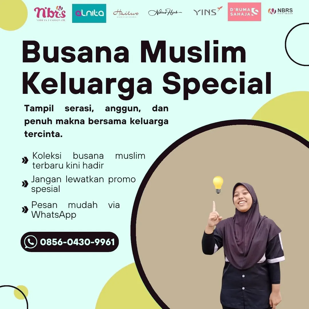 Toko Baju Nibras di Banggai