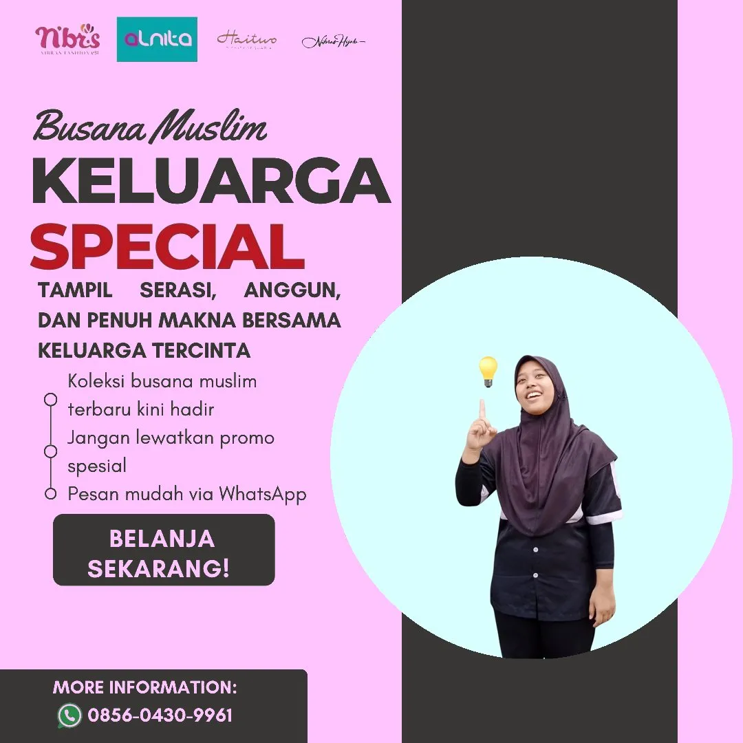 Toko Baju Nibras di Buton Utara