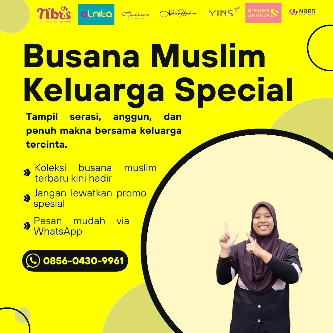 Toko Baju Nibras di Kolaka