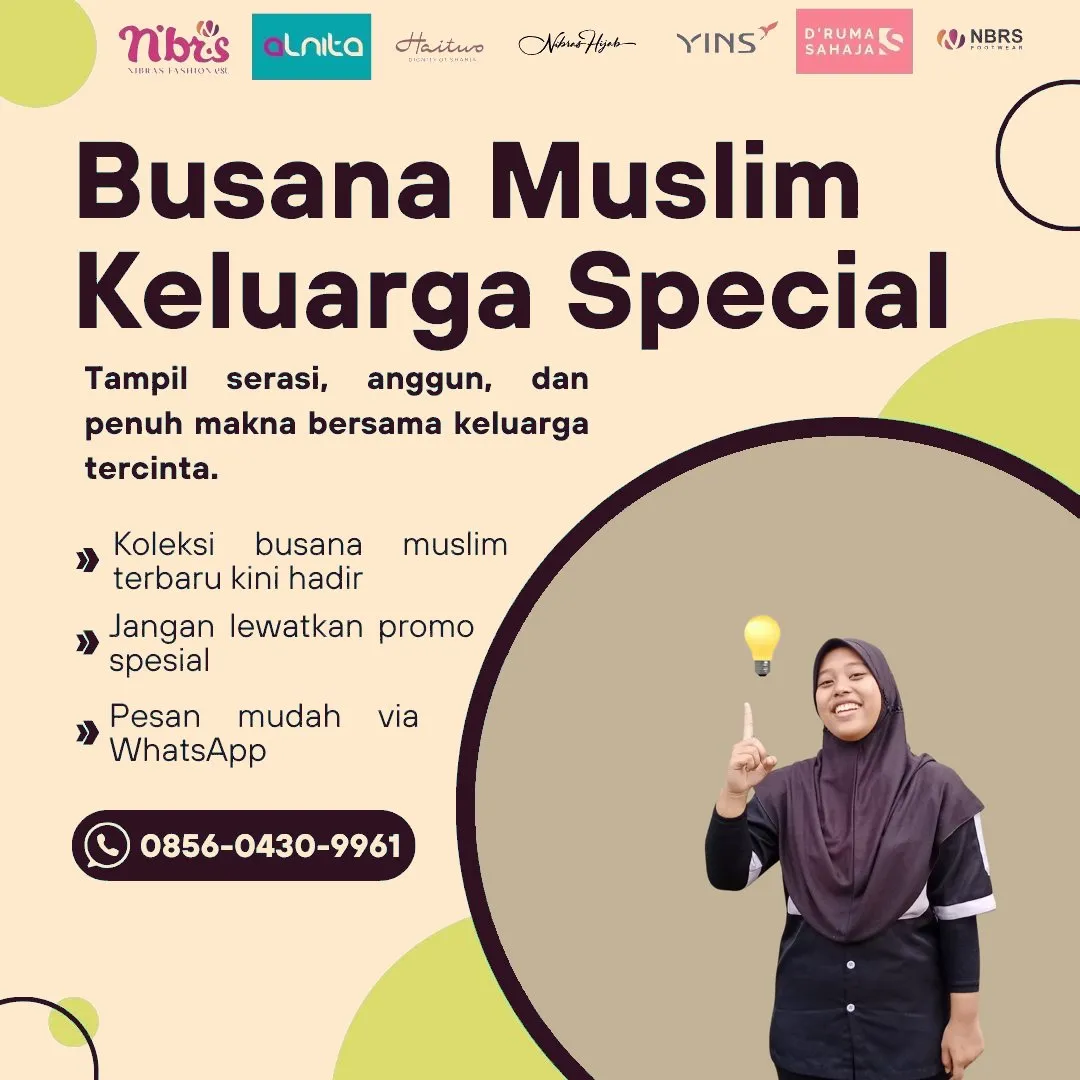 Toko Baju Nibras di Konawe