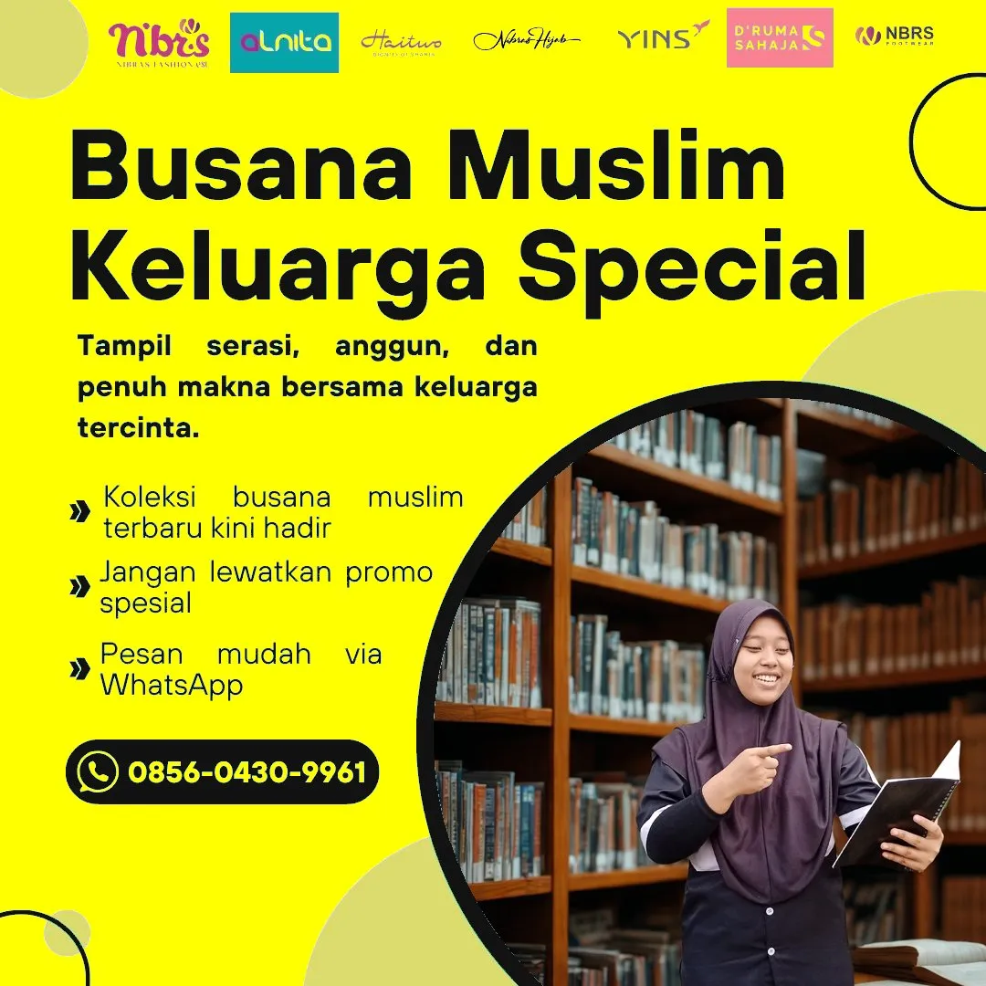 Toko Baju Nibras di Bolaang Mongondow