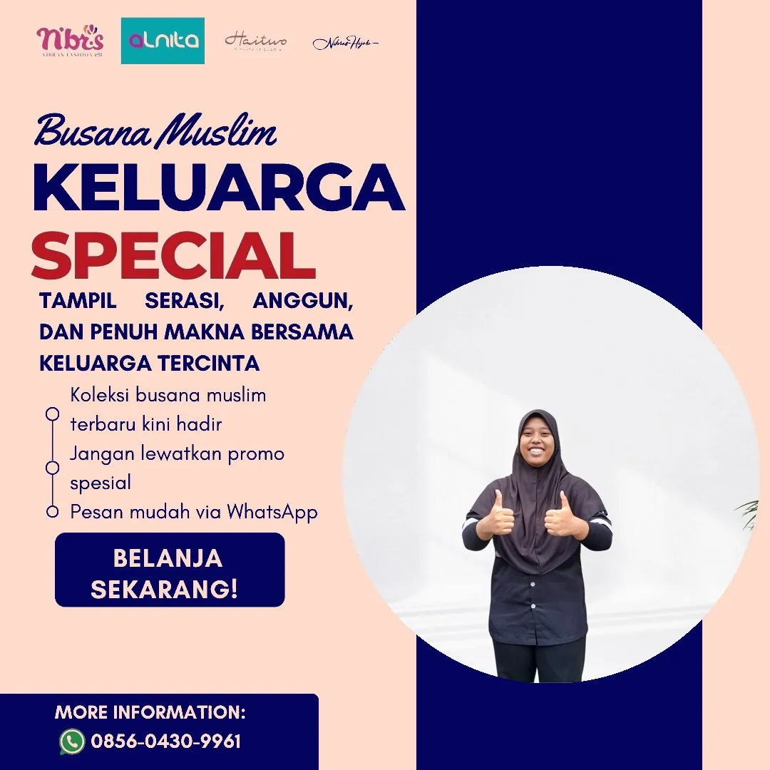 Toko Baju Nibras di Bolaang Mongondow Timur