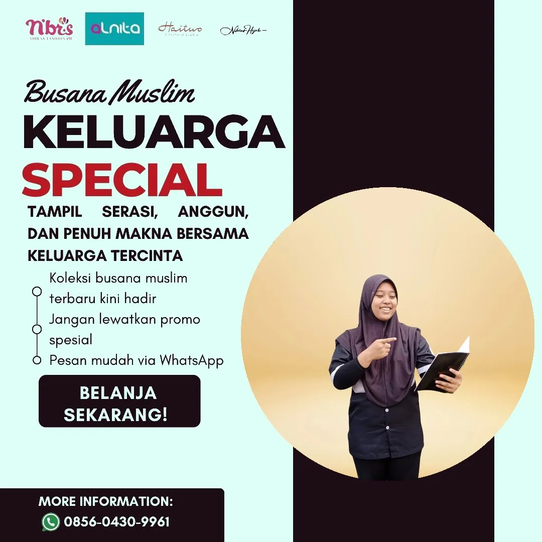 Toko Baju Nibras di Kebumen