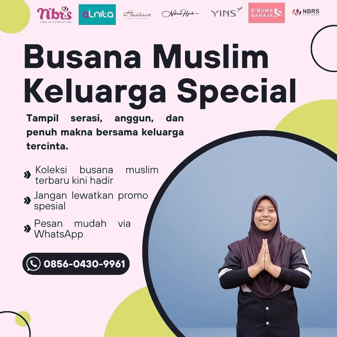 Toko Baju Nibras di Minahasa Tenggara