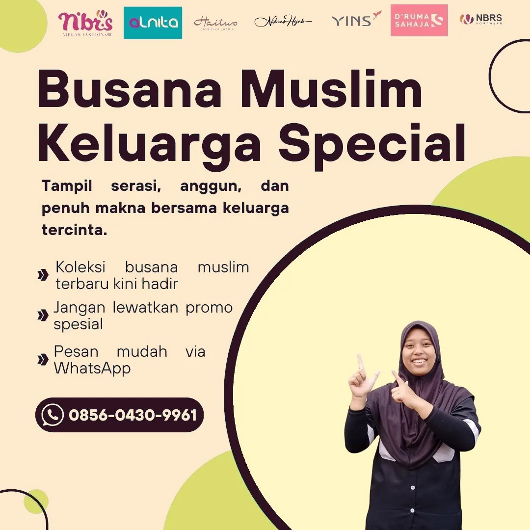 0856-0430-9961 (WA) Nibras House Dharmasraya, Outlet Nibras Dharmasraya, Toko Nibras Dharmasraya, Sarimbit Nibras 2026 Dharmasraya, Katalog Nibras 2026 Dharmasraya, Agen Nibras di Dharmasraya, Distributor Nibras di Dharmasraya, Gamis Nibras Terbaru 2026 Dharmasraya