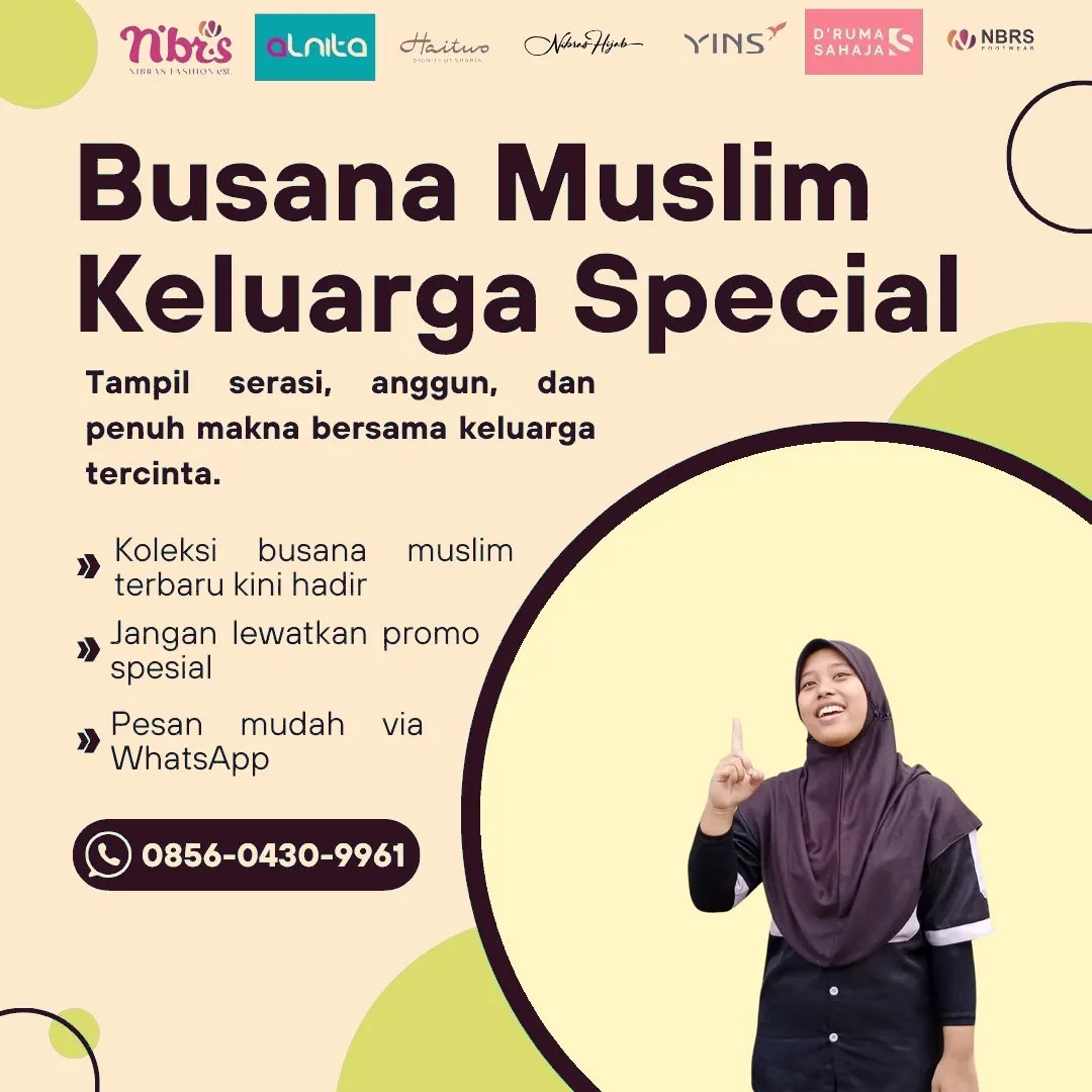 Toko Baju Nibras di Lima Puluh Kota