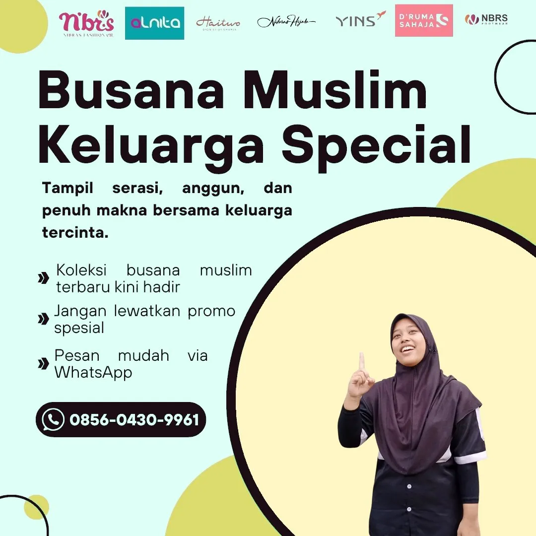 Toko Baju Nibras di Bukittinggi