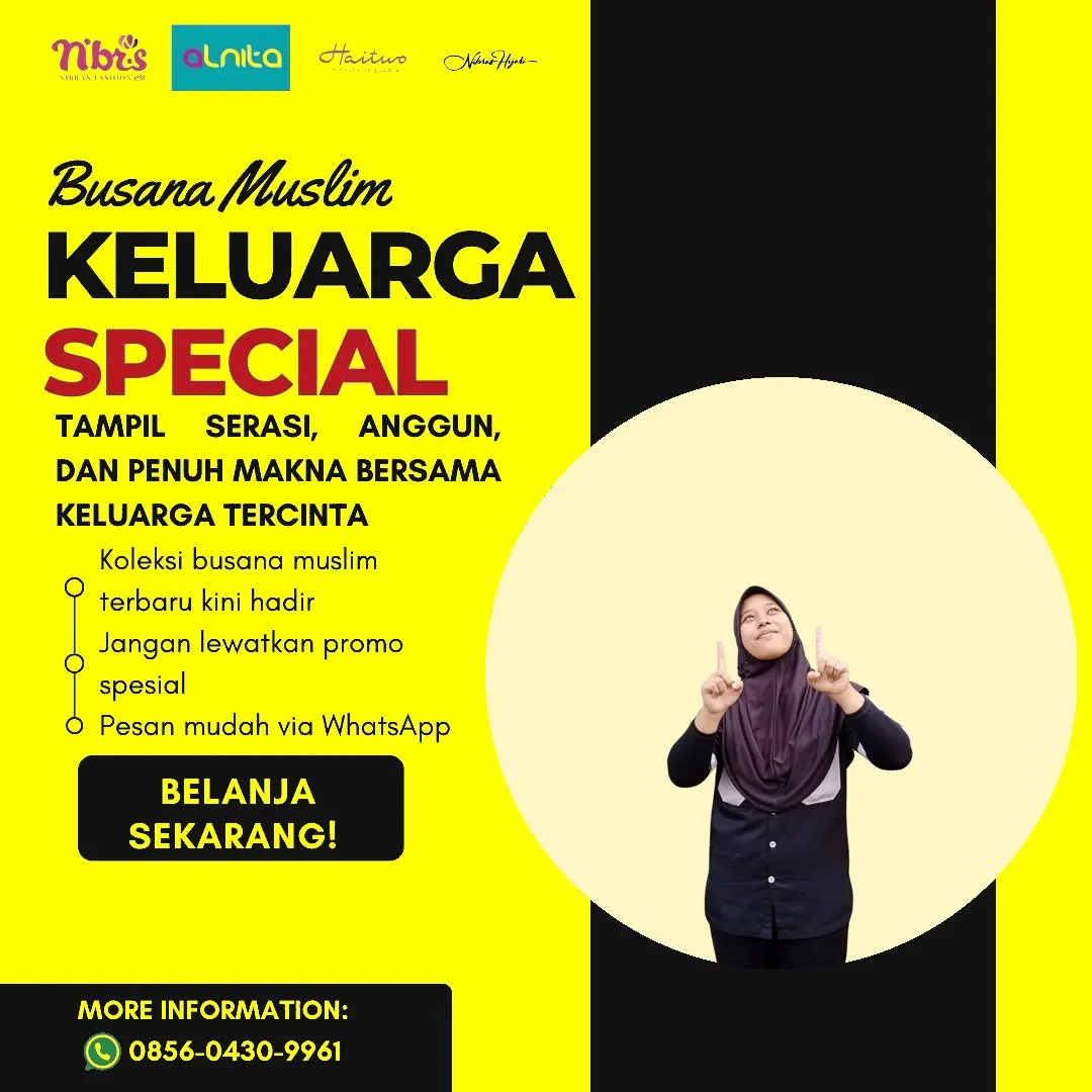 Toko Baju Nibras di Sawah Lunto