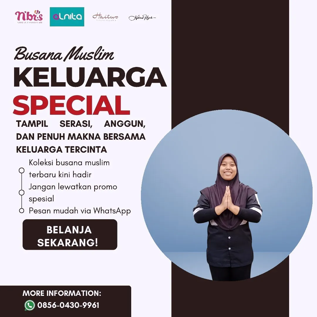 0856-0430-9961 (WA) Nibras House Muara Enim, Outlet Nibras Muara Enim, Toko Nibras Muara Enim, Sarimbit Nibras 2026 Muara Enim, Katalog Nibras 2026 Muara Enim, Agen Nibras di Muara Enim, Distributor Nibras di Muara Enim, Gamis Nibras Terbaru 2026 Muara Enim
