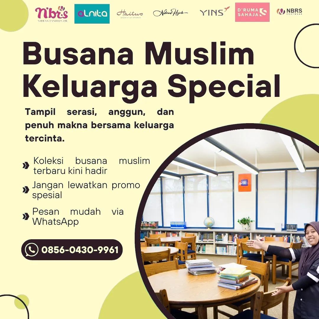 Toko Baju Nibras di Musi Rawas Utara
