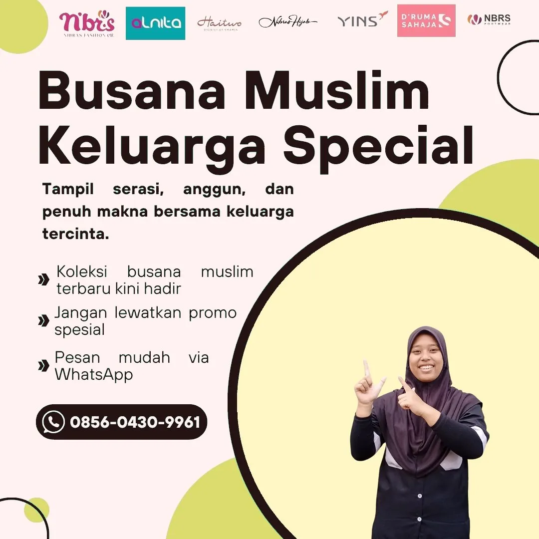 0856-0430-9961 (WA) Nibras House Ogan Ilir, Outlet Nibras Ogan Ilir, Toko Nibras Ogan Ilir, Sarimbit Nibras 2026 Ogan Ilir, Katalog Nibras 2026 Ogan Ilir, Agen Nibras di Ogan Ilir, Distributor Nibras di Ogan Ilir, Gamis Nibras Terbaru 2026 Ogan Ilir