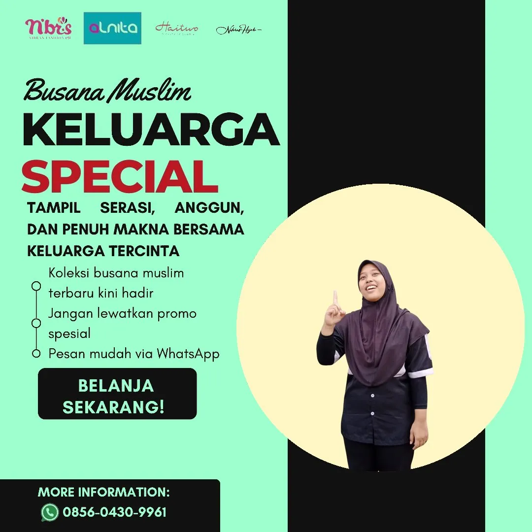 Toko Baju Nibras di Pagar Alam