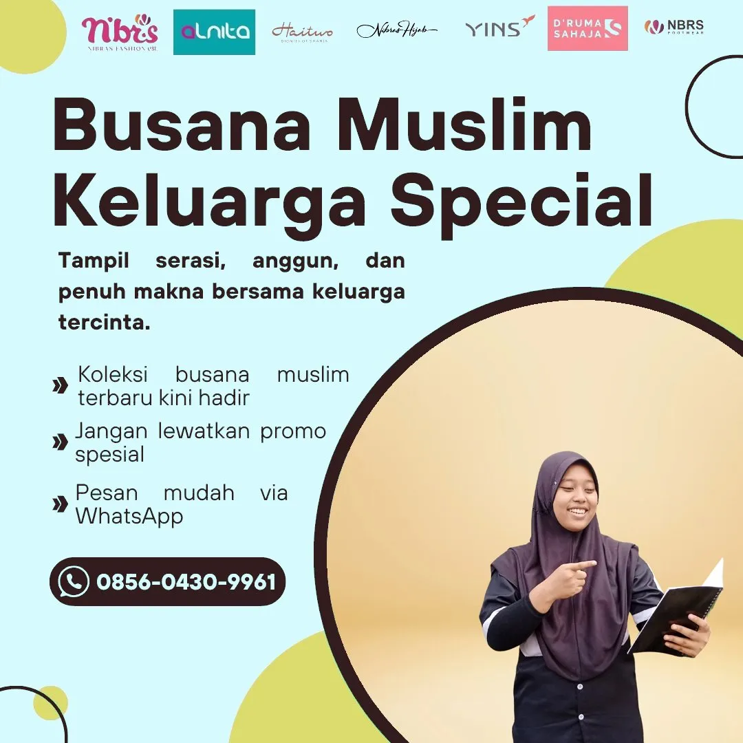 Toko Baju Nibras di Batu Bara