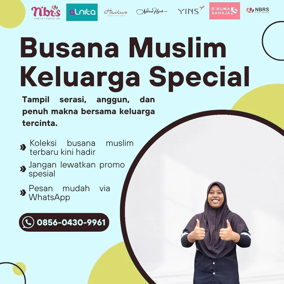 0856-0430-9961 (WA) Nibras House Dairi, Outlet Nibras Dairi, Toko Nibras Dairi, Sarimbit Nibras 2026 Dairi, Katalog Nibras 2026 Dairi, Agen Nibras di Dairi, Distributor Nibras di Dairi, Gamis Nibras Terbaru 2026 Dairi