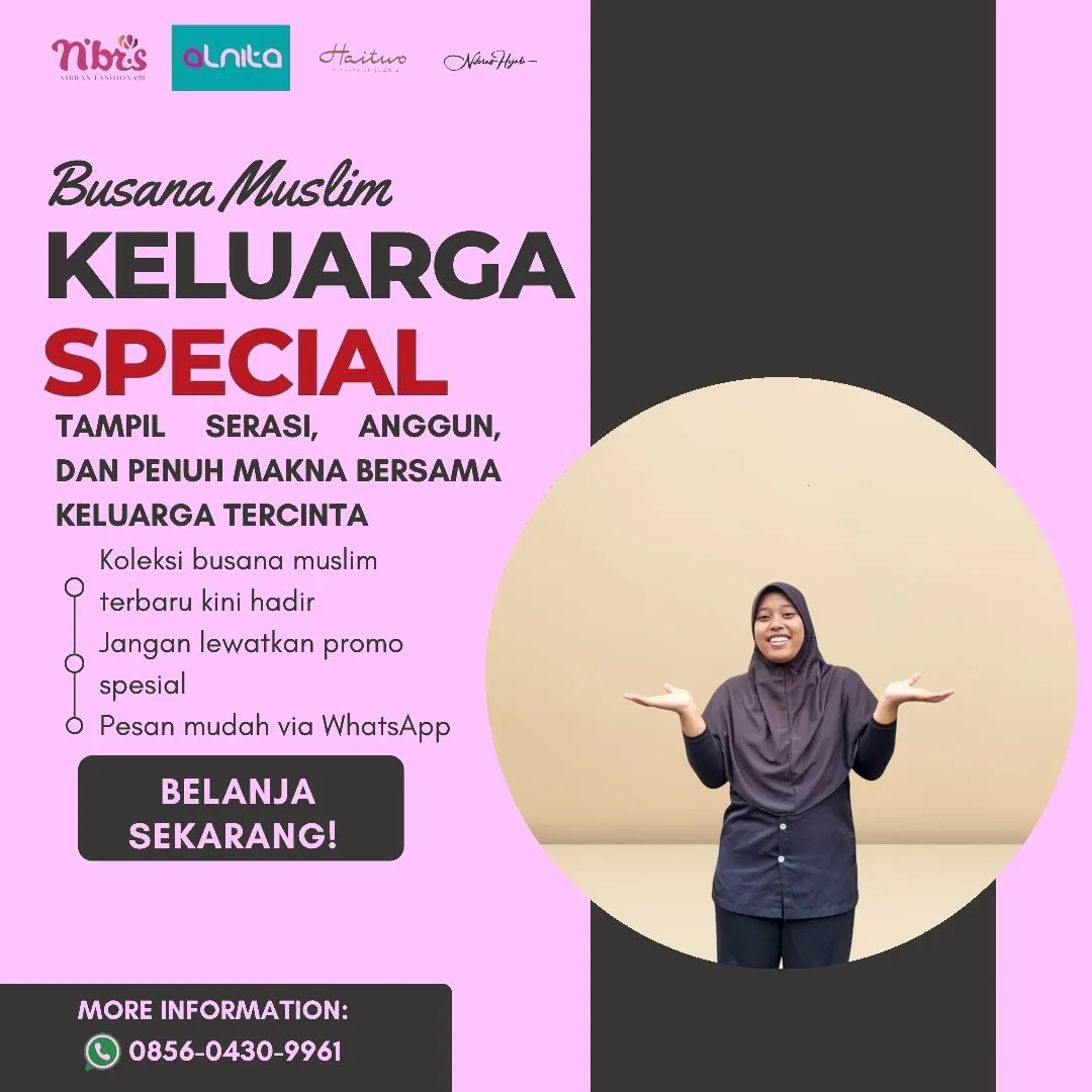 Toko Baju Nibras di Deli Serdang