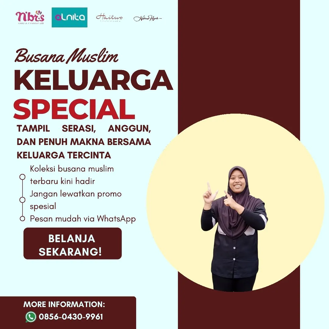 Toko Baju Nibras di Labuhanbatu