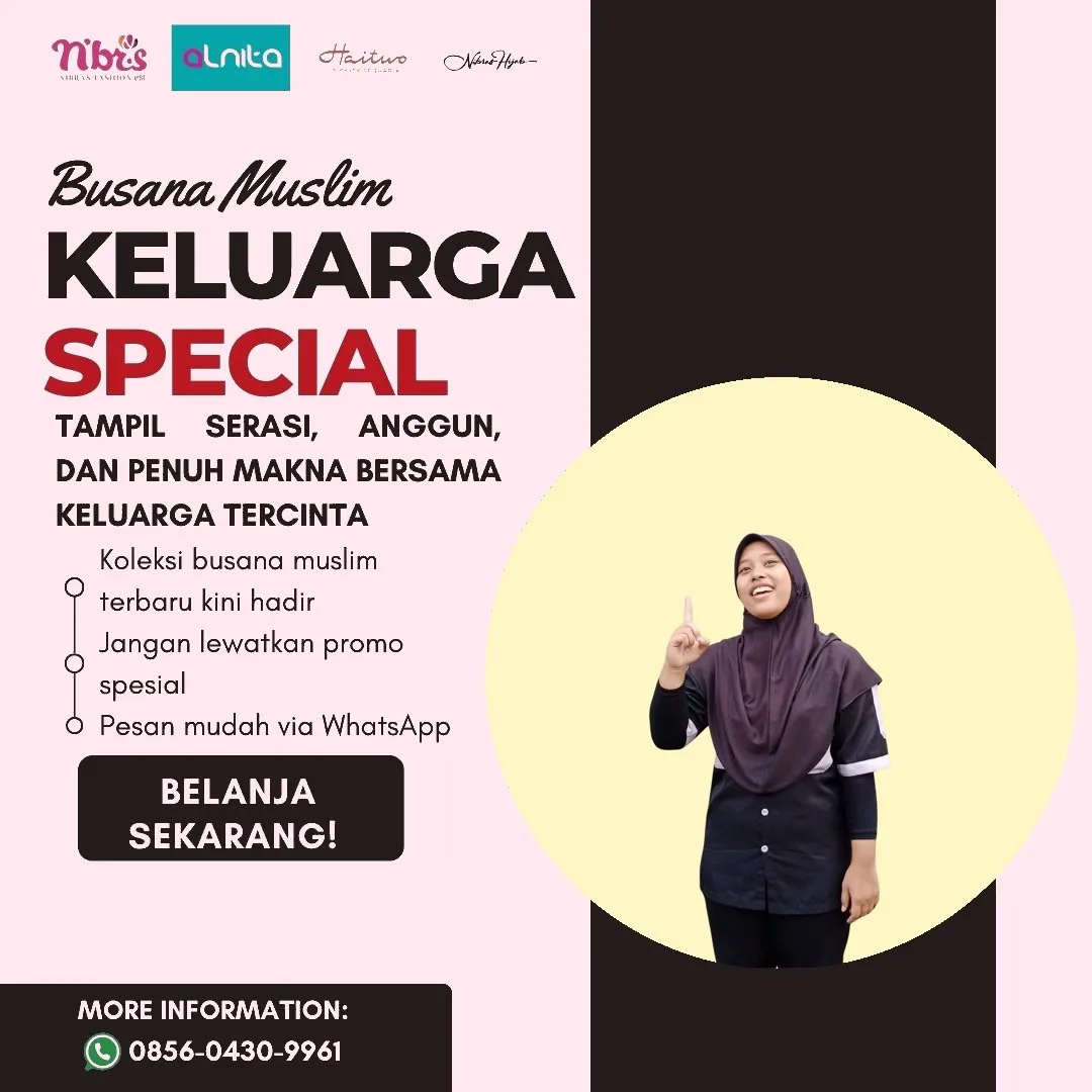 Toko Baju Nibras di Langkat
