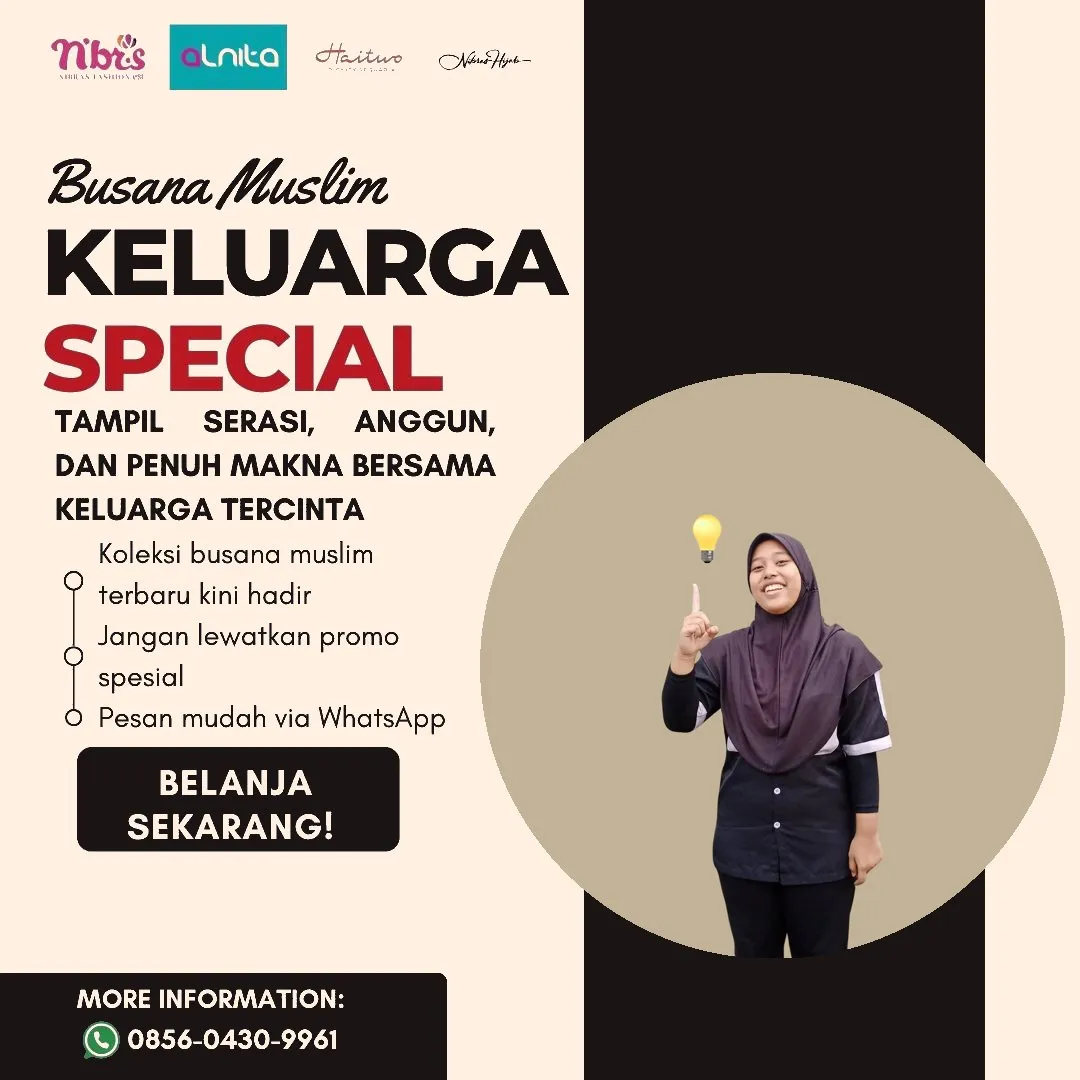 Toko Baju Nibras di Nias Barat