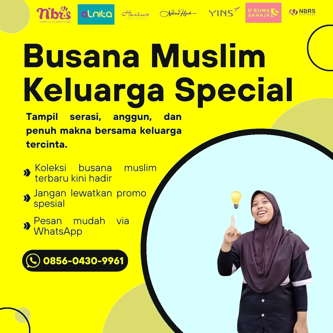 Toko Baju Nibras di Padang Lawas Utara