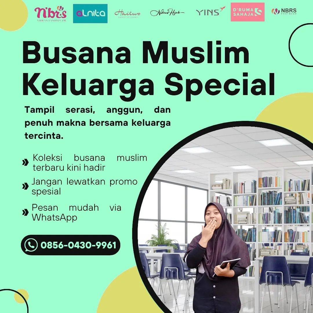 Toko Baju Nibras di Binjai