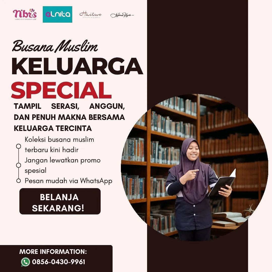 Toko Baju Nibras di Medan