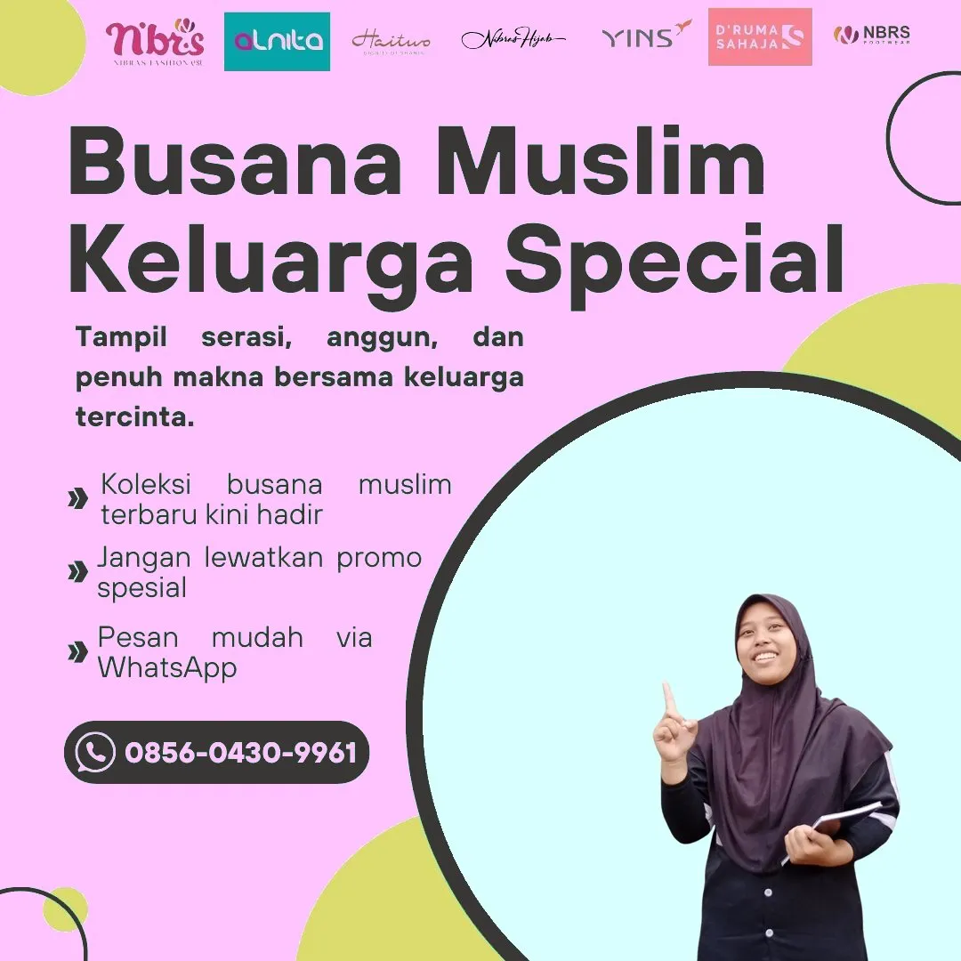 Toko Baju Nibras di Padang Sidempuan