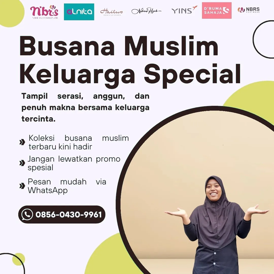 0856-0430-9961 (WA) Nibras House Tebing Tinggi, Outlet Nibras Tebing Tinggi, Toko Nibras Tebing Tinggi, Sarimbit Nibras 2026 Tebing Tinggi, Katalog Nibras 2026 Tebing Tinggi, Agen Nibras di Tebing Tinggi, Distributor Nibras di Tebing Tinggi, Gamis Nibras Terbaru 2026 Tebing Tinggi