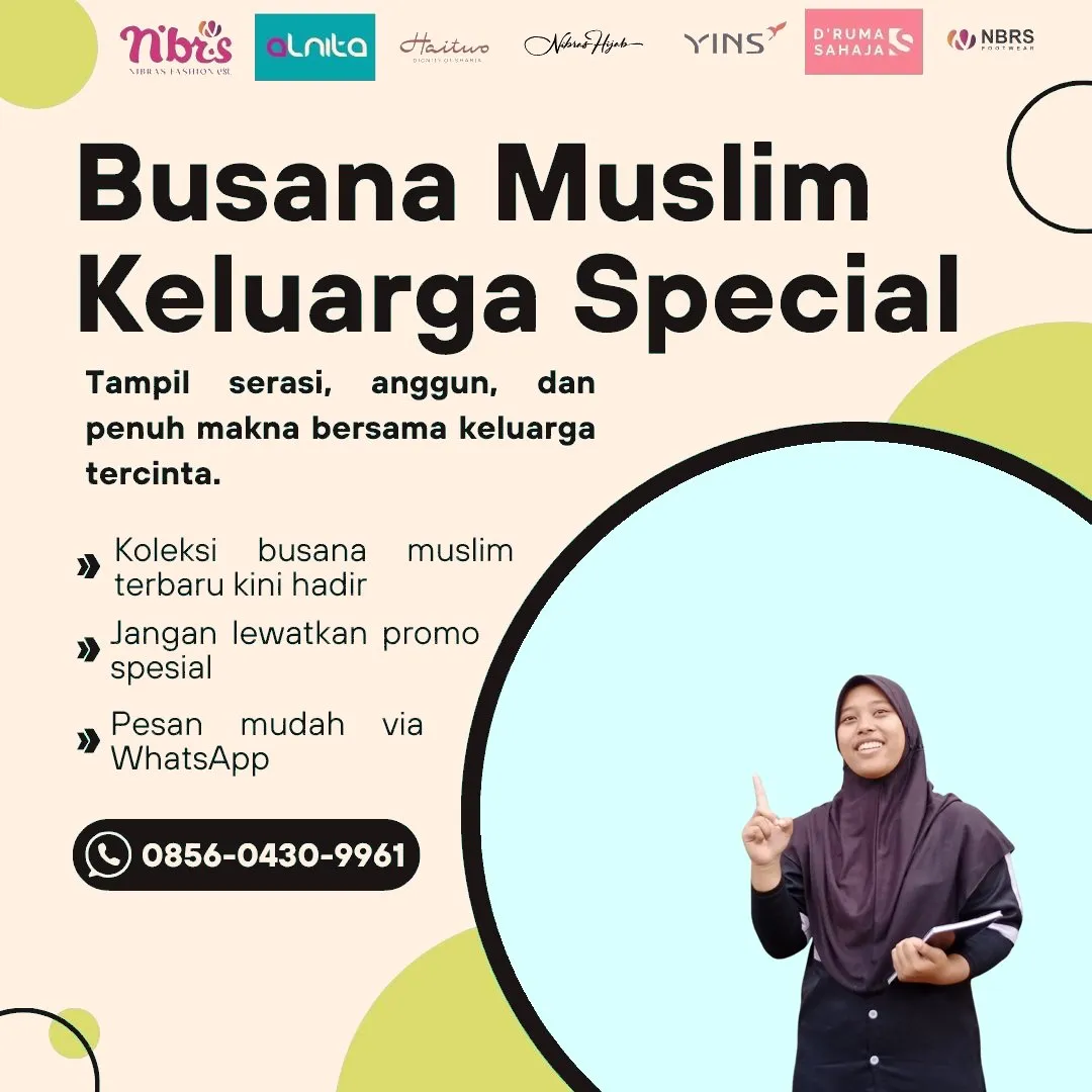 Toko Baju Nibras di Sukoharjo