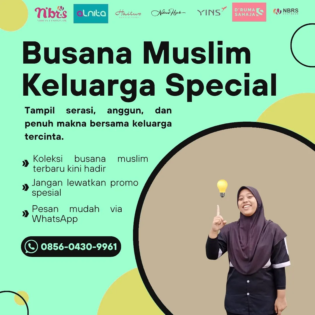 0856-0430-9961 (WA) Nibras House Tegal, Outlet Nibras Tegal, Toko Nibras Tegal, Sarimbit Nibras 2026 Tegal, Katalog Nibras 2026 Tegal, Agen Nibras di Tegal, Distributor Nibras di Tegal, Gamis Nibras Terbaru 2026 Tegal