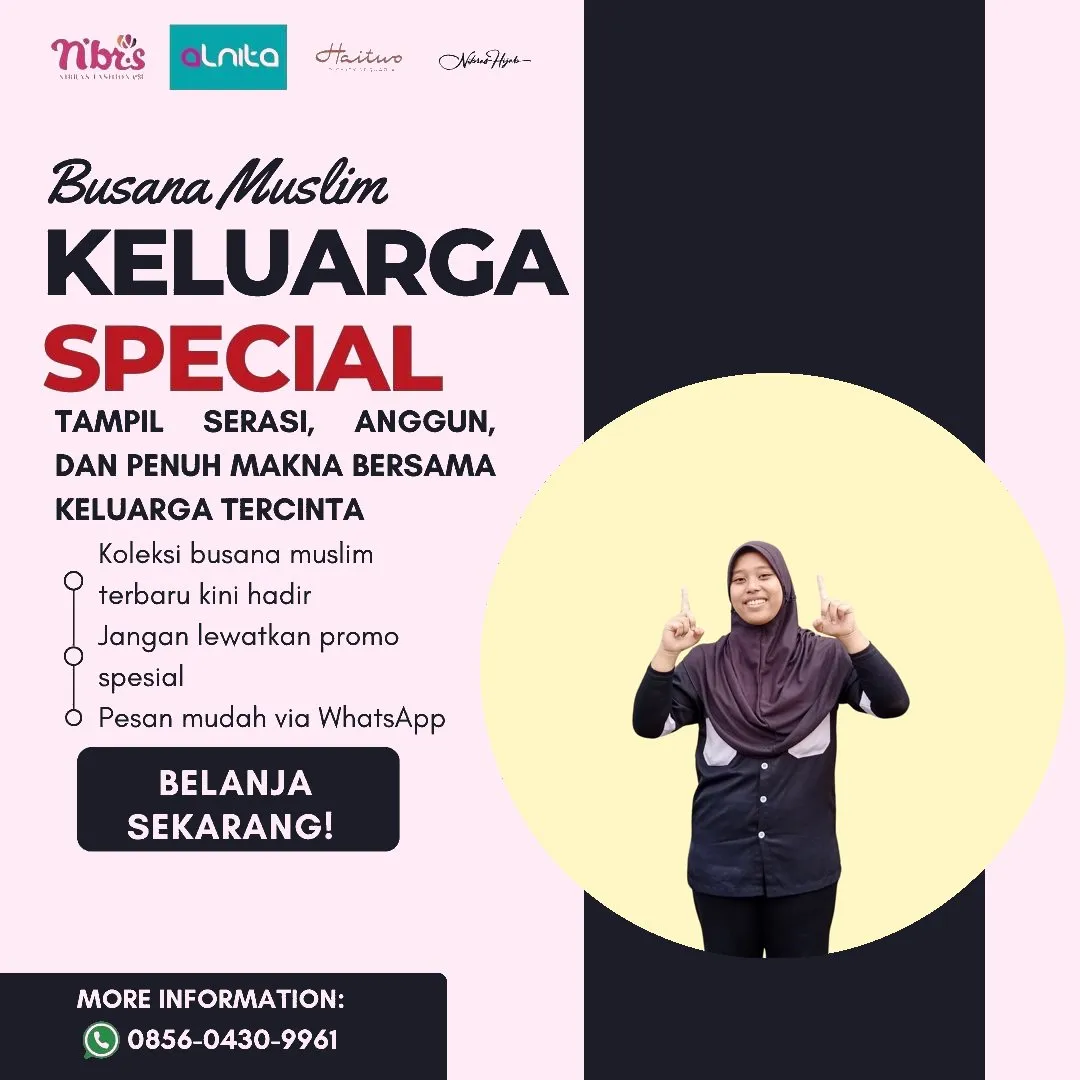Toko Baju Nibras di Bandung