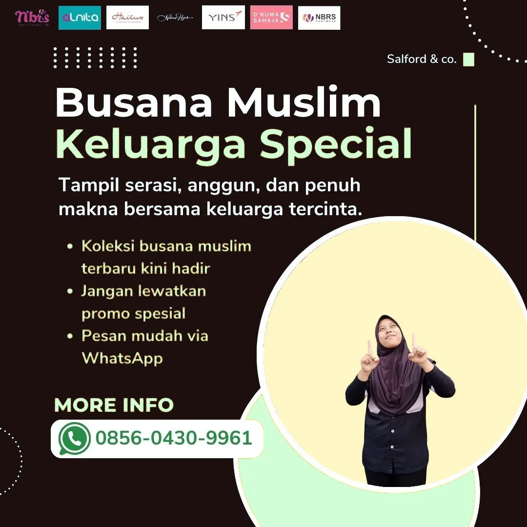 Toko Baju Nibras di Bekasi