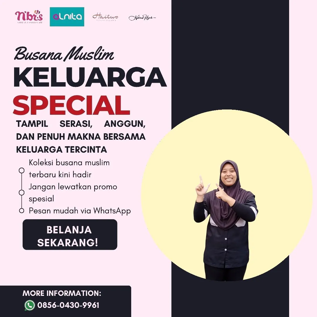Toko Baju Nibras di Pangandaran