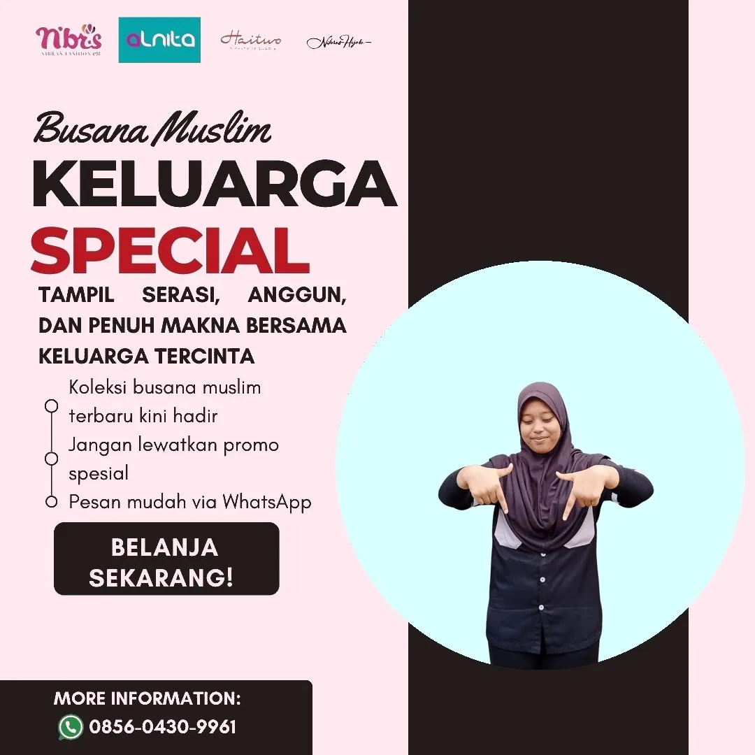 0856-0430-9961 (WA) Nibras House Jember, Outlet Nibras Jember, Toko Nibras Jember, Sarimbit Nibras 2026 Jember, Katalog Nibras 2026 Jember, Agen Nibras di Jember, Distributor Nibras di Jember, Gamis Nibras Terbaru 2026 Jember